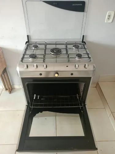 Fogão inox 5 bocas 