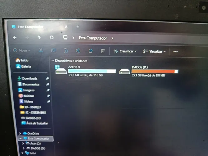 Notebook gamer Acer nitro 5