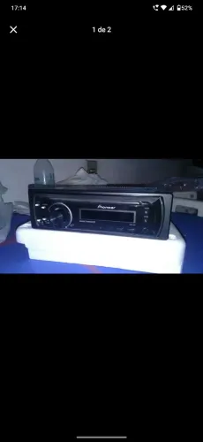 Cd player Pioneer, sem Bluetooth. Novo, nunca usado