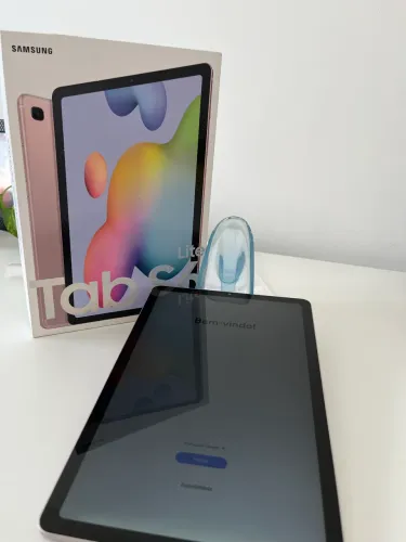 Samsung Galaxy Tab S6 Lite 64GB Rosa + S Pen + Caixa + Nota Fiscal | R$ 900