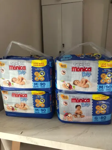 Fralda turma da Mônica
