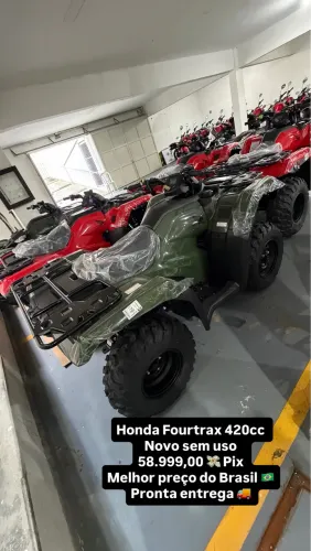 Quadriciclo Honda Fourtrax 420cc