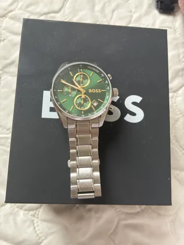 Vendo relógio Hugo Boss Grand Prix 40 Masculino Em Aço Prateado