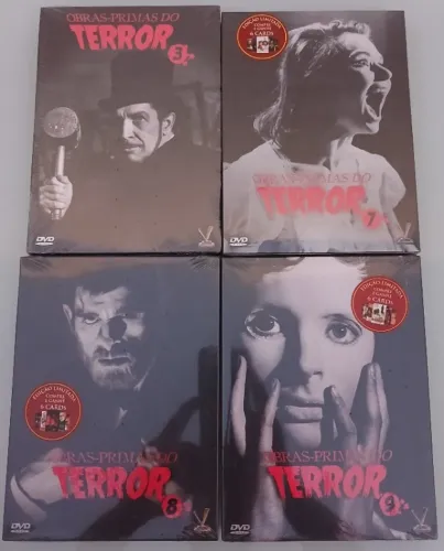 Obras primas do terror vol 3, 7, 8 ,9