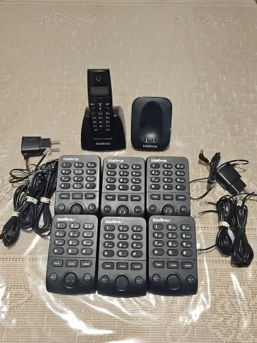 Kit Intelbras Telefonia Headset HSB50 e Telefones