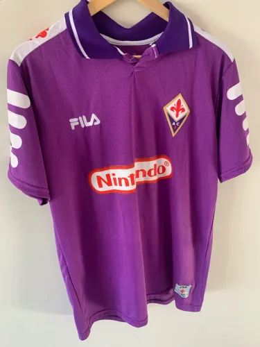 Camisa fiorentina nintendo retro