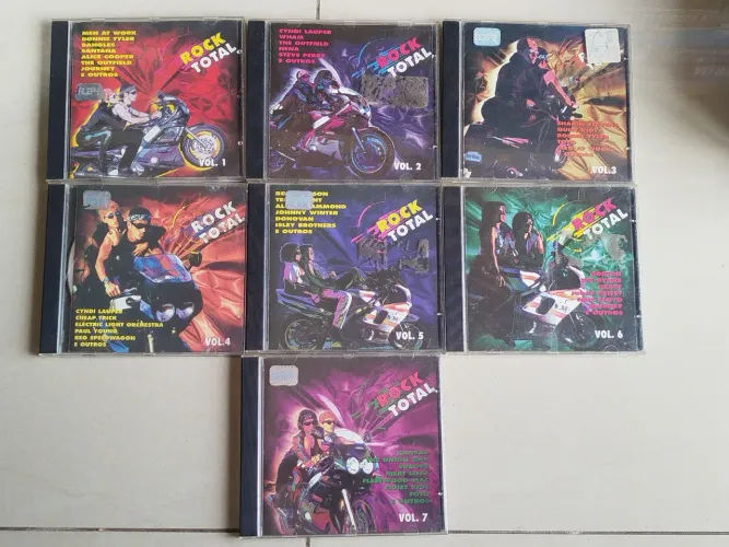 CDs Rock Total - Coleção C/7