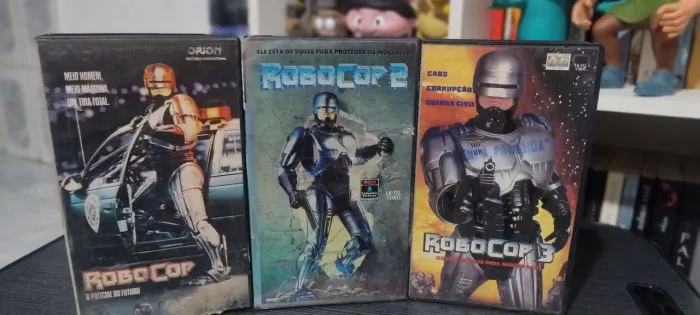 VHS coleção Robocop