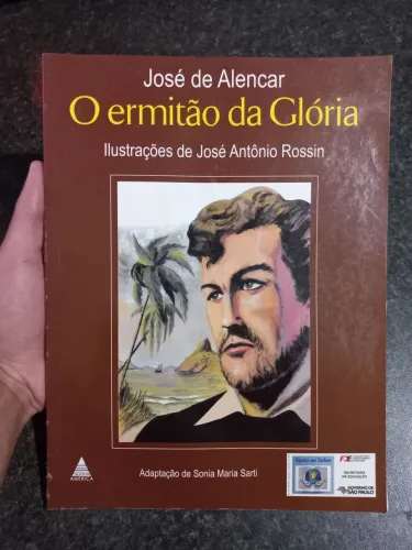 Quadrinhos O Ermitão da Glória de José de Alencar