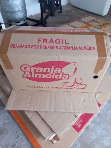 Vendo caixas de papelão para mudanca