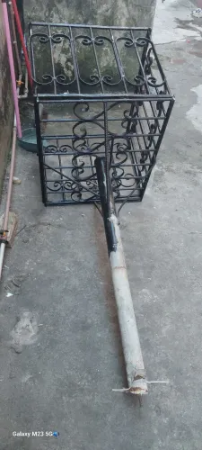 Lixeira de ferro 70×50