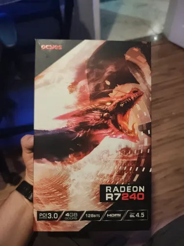 Placa de vídeo Radeon r7240 4gb