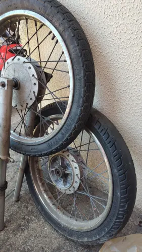 Par de rodas e bengala 350 tudo
