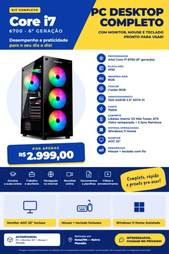 PC Desktop Completo