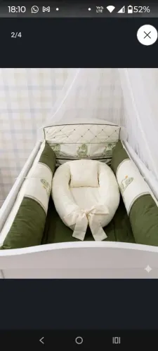 Kit de berço dino