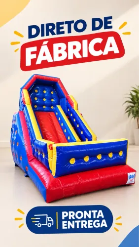 Tobogã novo completo