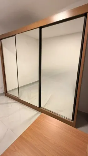 Guarda-Roupa / Armário Grande com 3 Portas de Correr 100% Espelhadas EM SUZANO E REGIÃO