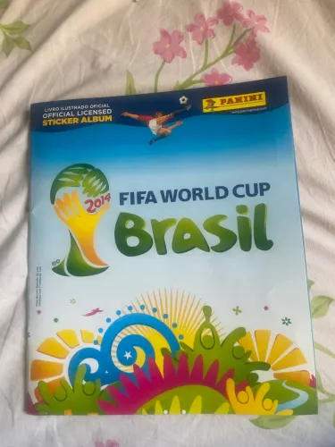 Álbum copa 2014 completo capa cartão