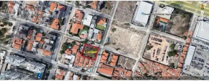 Terreno à venda, 1674 m² por R$ 2.680.000,00 - Manoel Dias Branco - Fortaleza/CE