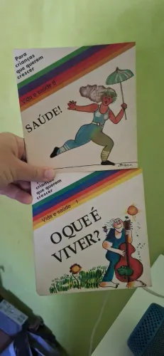 Livros raríssimos vida e saúde 1 e 8
