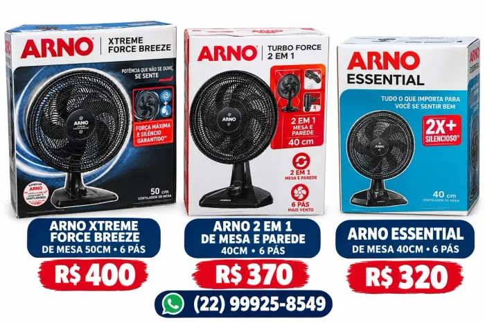 Ventiladores arno