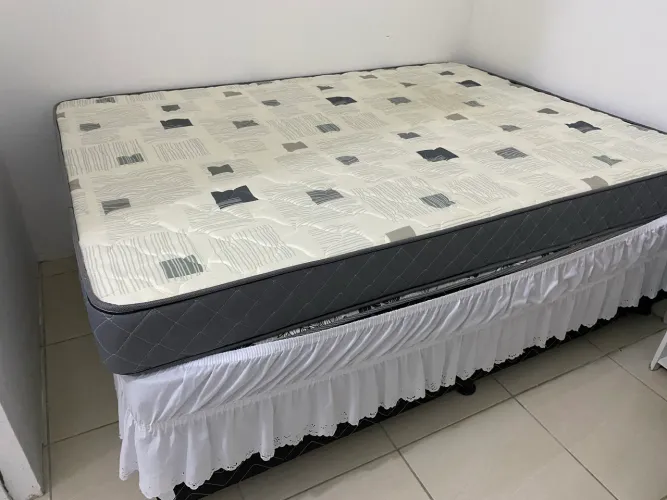 Cama casal box 