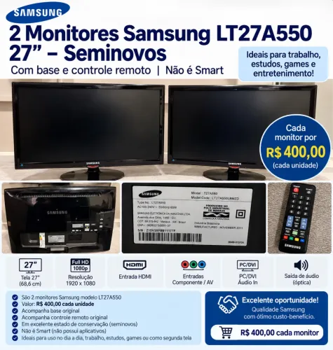 TV Monitor Samsung 27?