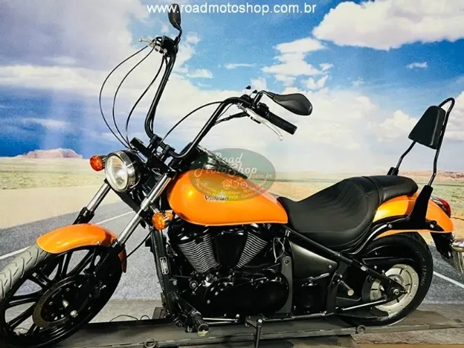 KAWASAKI/VULCAN 900  CUSTOM  laranja -2012  KM:30.686
