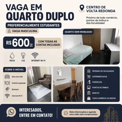 Aluguel Quarto- República Centro VR