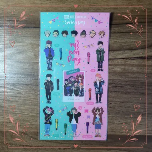 Adesivos - BTS World Stickers: 3 versões disponíveis