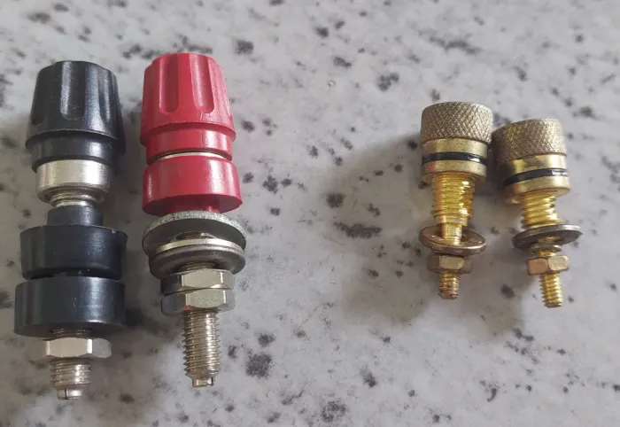 04 conector pino Borne pino banana eletrônico elétrica eletricista ferramenta pino