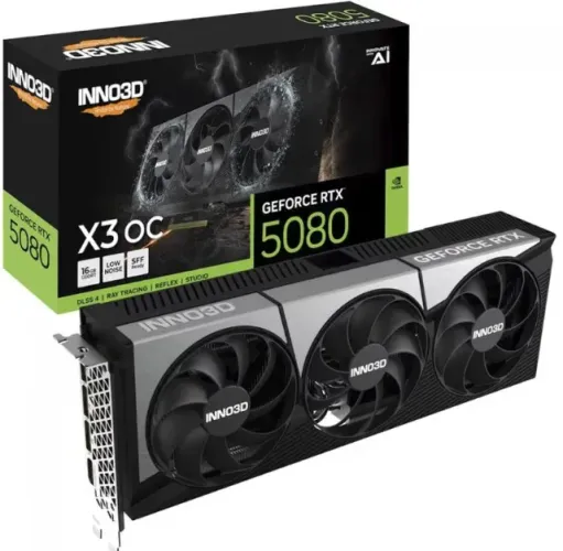 RTX 5080 16gb X3 INNO3D (Novas + Garantia)