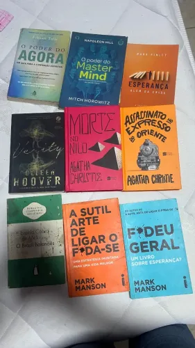 Livros doação 