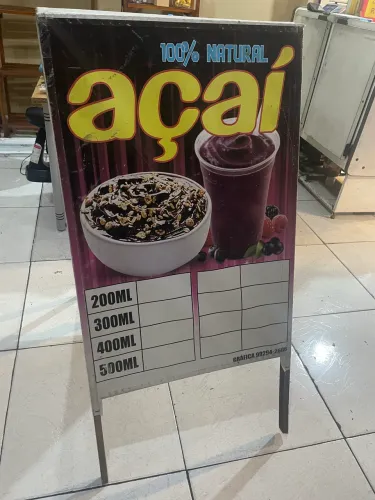Placa de açaí 