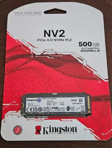 NVME M.2 Kingston 500gb