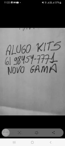 Alugo kitnets no Novo Gama perto da rodoviária 