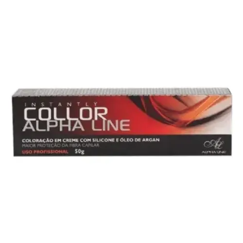 TINTA DE CABELO ALPHA LINE - 7.0 LOURO MÉDIO - 5.0 CASTANHO CLARO