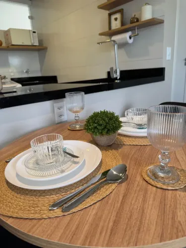 Alugo Flat no Quintas do Calhau - Todo mobiliado - Vaga coberta -- Perto da Smart Fit Hola