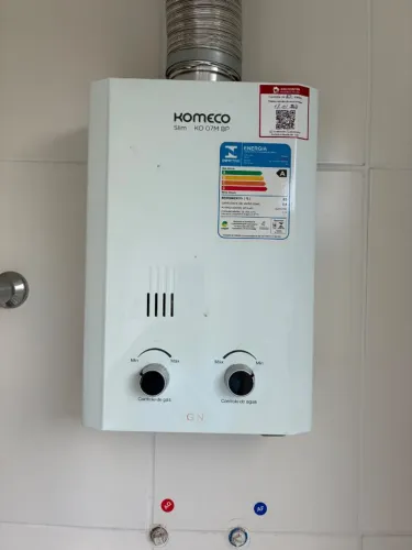 Aquecedor a Gás Komeco Slim KO 07M BP - 7,5L