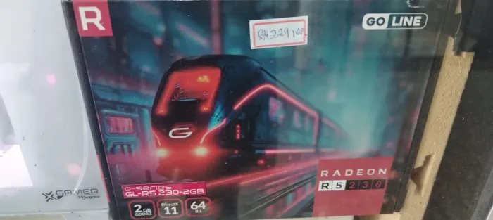 ?Placa De Vídeo Radeon R5 230 2GB Go Line - Nova Lacrada