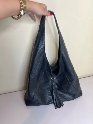 Bolsa feminina em couro legítimo