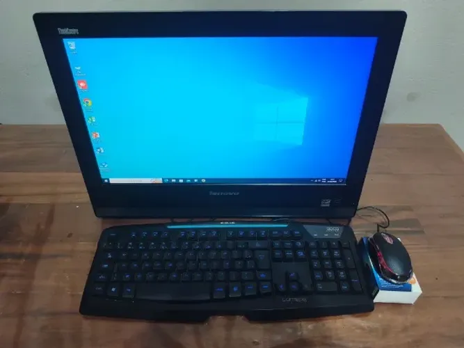 PC ALL IN ONE Lenovo, Intel Core i3, 8GB de memória, SSD de 128GB. Super Rápido. Completo