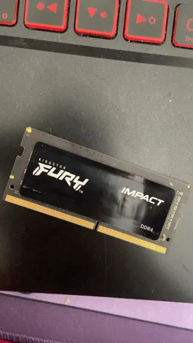 Memória RAM Kingston HyperX Fury 16GB 2666mhz para notebook