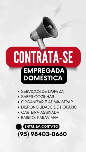 Contrato empregada doméstica