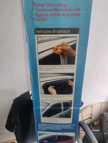 Vendo calha de chuva TIGER (ACRÍLICO) PARA O HONDA CITY