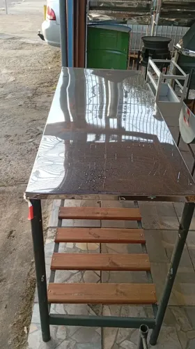 Mesa de inox industrial