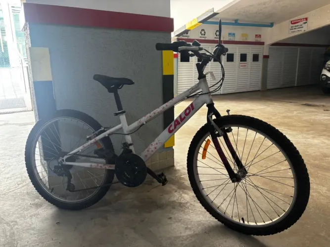 Bike caloi 18 marchas feminina aro 24