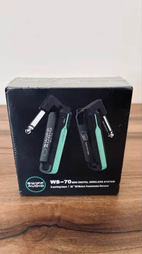 Transmissor Sem Fio Swiff Audio WS-70 para Instrumentos - Novo