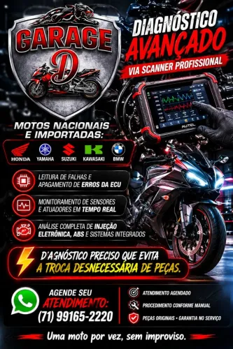 Diagnóstico Avançado via Scanner Profissional