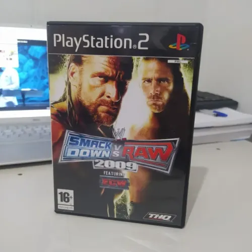 WWE PS2 Original Mídia Física Europeu
